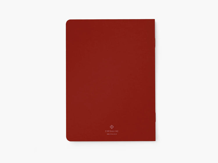 TYPEALIVE - Notizheft / Brilliant Wine