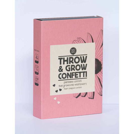 Niko Niko - Throw & Grow Konfetti (Herzform)
