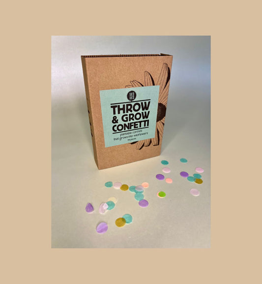 Niko Niko - Throw & Grow Konfetti (Blumenform)
