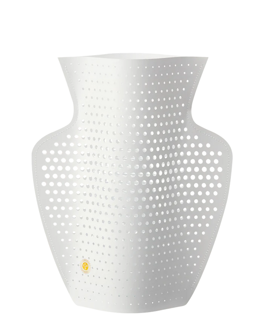 OCTAEVO - Papiervase Cyano