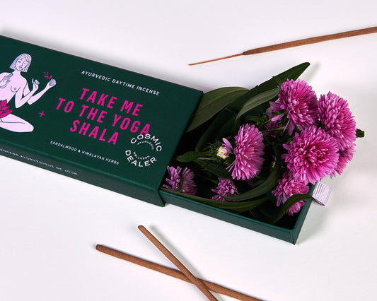 COSMIC DEALER - Räucherstäbchen "Take Me To The Yoga Shala: Sandal Wood & Himalayan Herbs - Daytime Incense"