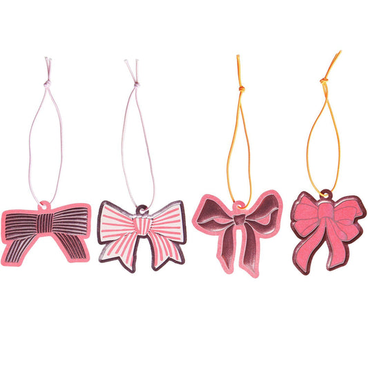 Rico Design_Geschenkanhänger Schleifen La Vie en Rose (4 Varianten dargestellt)