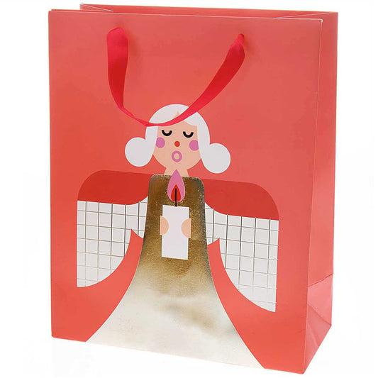 Geschenktüte Engel Rot von Rico Design 26 x 32 x 12 cm