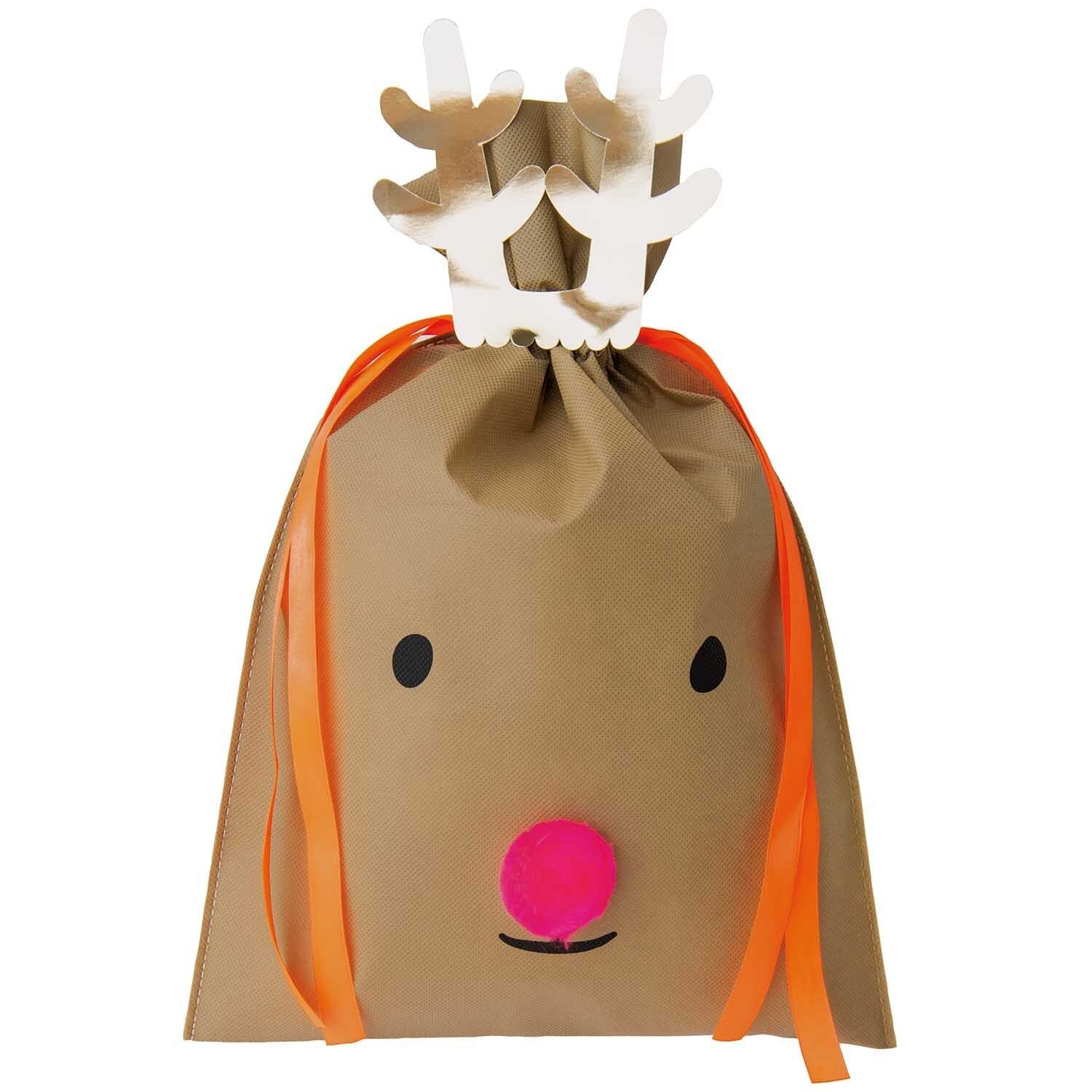 Geschenktüte Rentier Nostalgic groß von Rico Design 30 x 45 cm