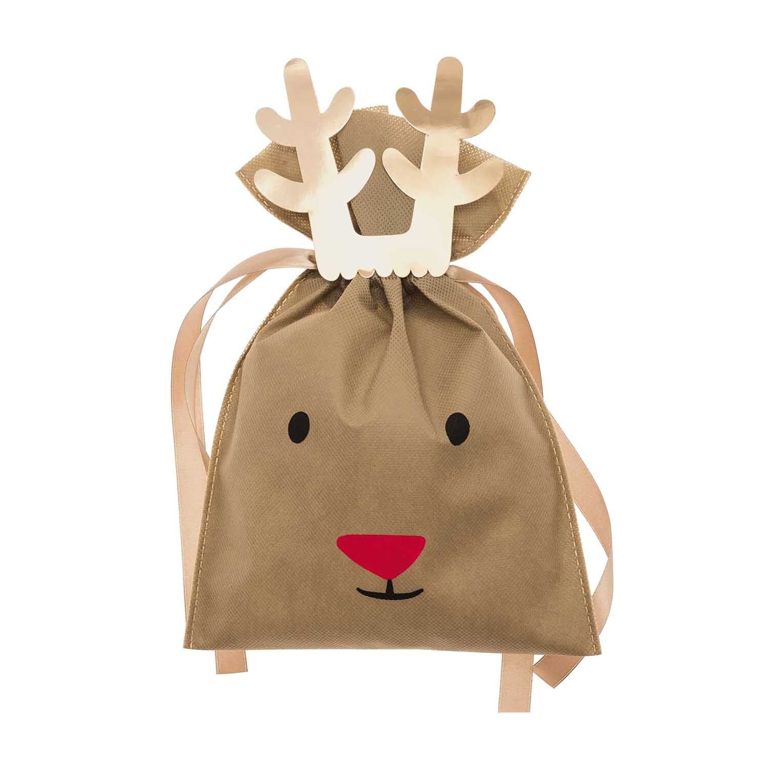Geschenktüte Rentier Braun 20 x 30 cm von Rico Design