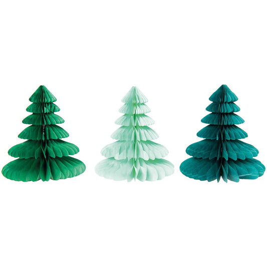 Wabenpapier Tannenbäume von Rico Design