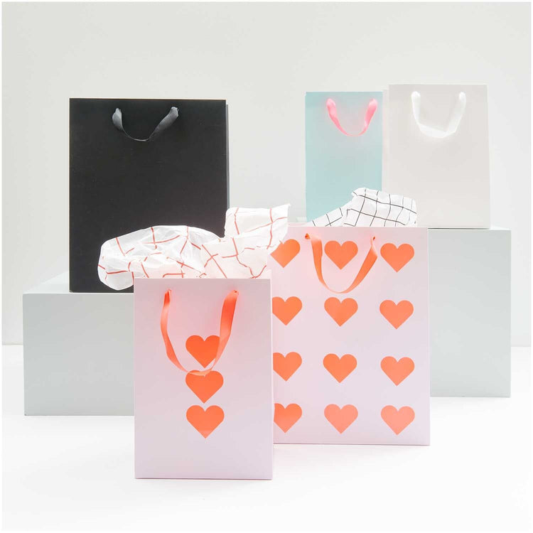 Rico Design - Geschenktüte L Rosa 26 x 32 x 12 cm_Produktbild