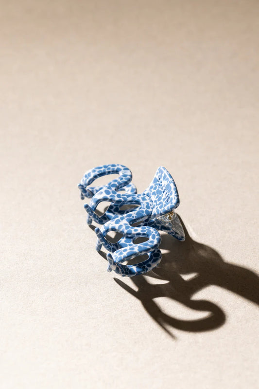 Haarklammer Wave Denim von Sasstie_Produktfoto