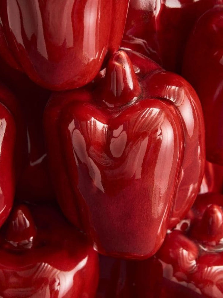 WERNS - Designer Vase Paprika, Rot