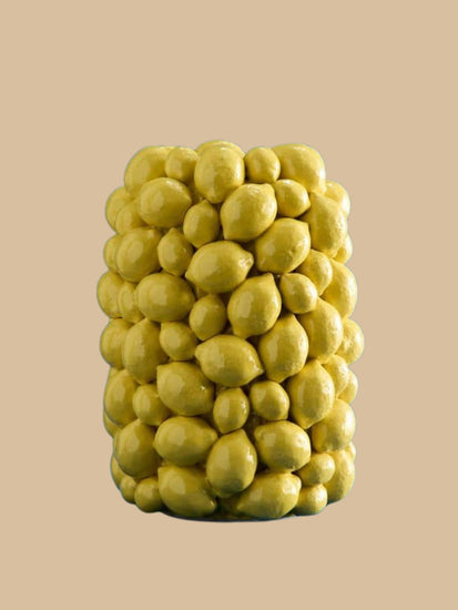 WERNS - Vase Zitrone (ohne Blumen)