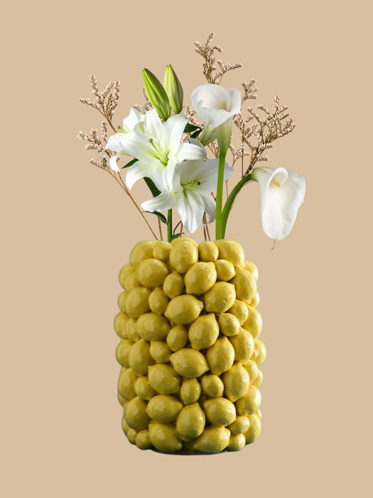WERNS - Vase Zitrone_Blumen 2