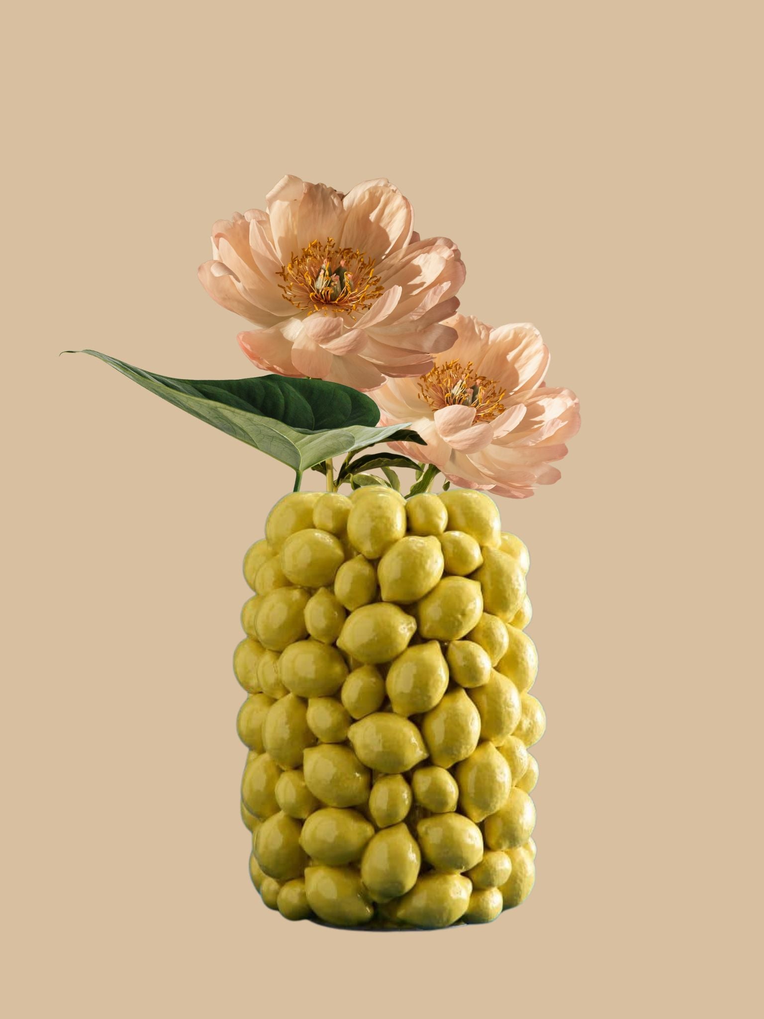 WERNS - Vase Zitrone_Blumen 3