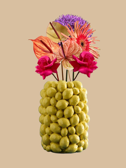 WERNS - Vase Zitrone_Blumen 4