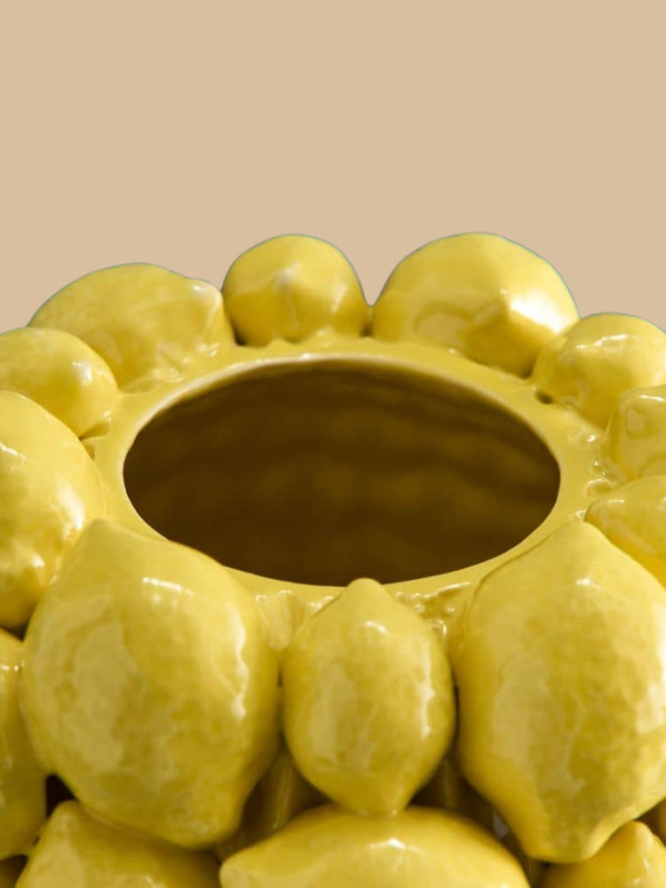 WERNS - Vase Zitrone_Vasenoeffnung