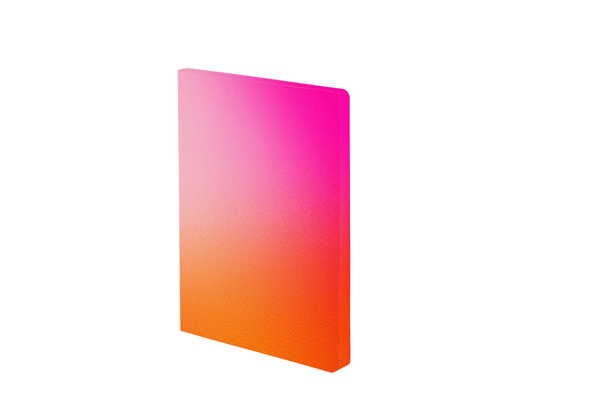 nuuna - Notizbuch / Colour Clash L Light - BURN, 176 Seiten