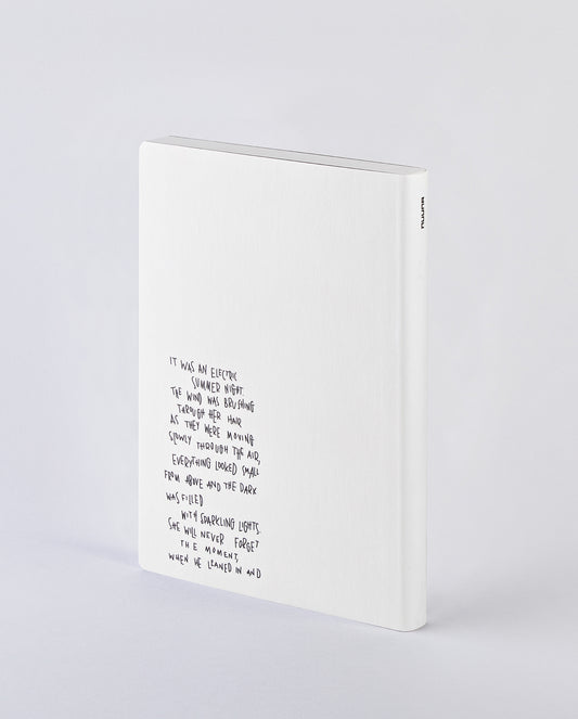 Notizbuch  Graphic Thermo L - Fading Memories, 256 Seiten, Rückseite