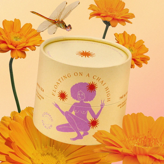 COSMIC DEALER - Floating On A Chai High: Weißer Tee + Chai-Gewürze + Kurkuma